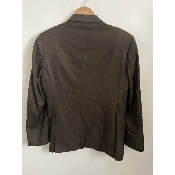 Zignone Men’s Suit Jacket Olive Made In Italy.  Size 38R - Picture 6 of 10